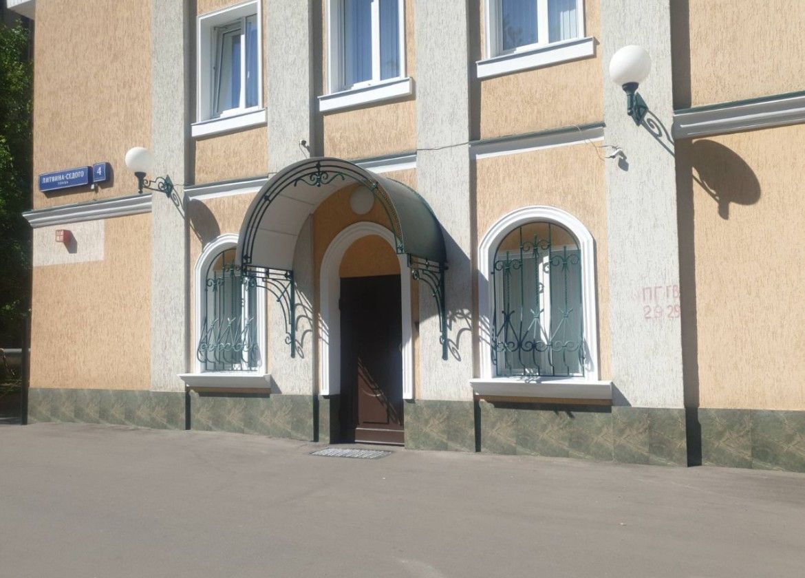 фасад дома, здание по адресу г Москва, ул Литвина-Седого, д 4 стр 1